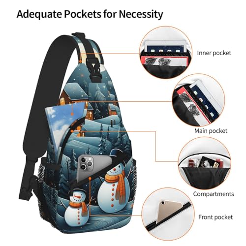 Mochila Sling Urbana para Mujer y Hombre miniatura 5