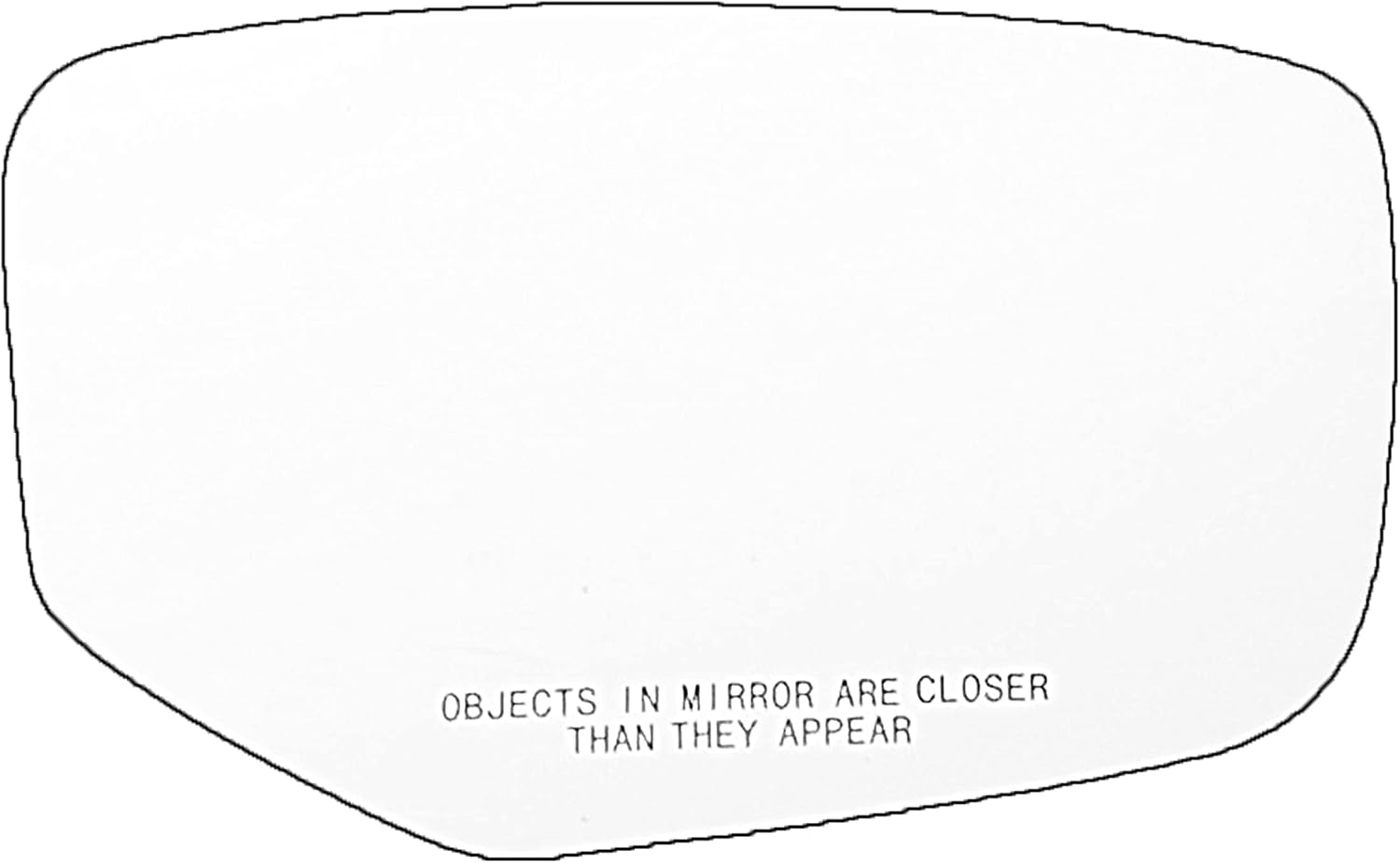 RH Passenger Right Side Replacement Mirror Glass for 2013-2017 Honda Accord