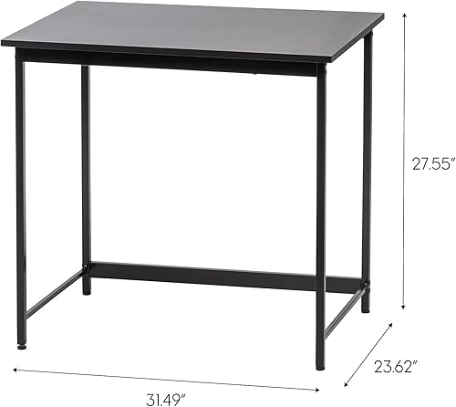 Miniatura 3 de IRIS Escritorio moderno de 32 pulgadas para computadora y computadora de EE. UU., mesa de oficina para oficina en casa, superficie resistente al