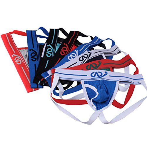 SIIKWORLD Men's Modal Supporter Jockstrap Pack of 8 US M Asian L