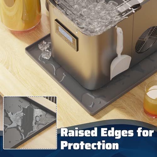 Tapete protector de silicona para máquina de hielo 12 x 10 pulg. miniatura 5