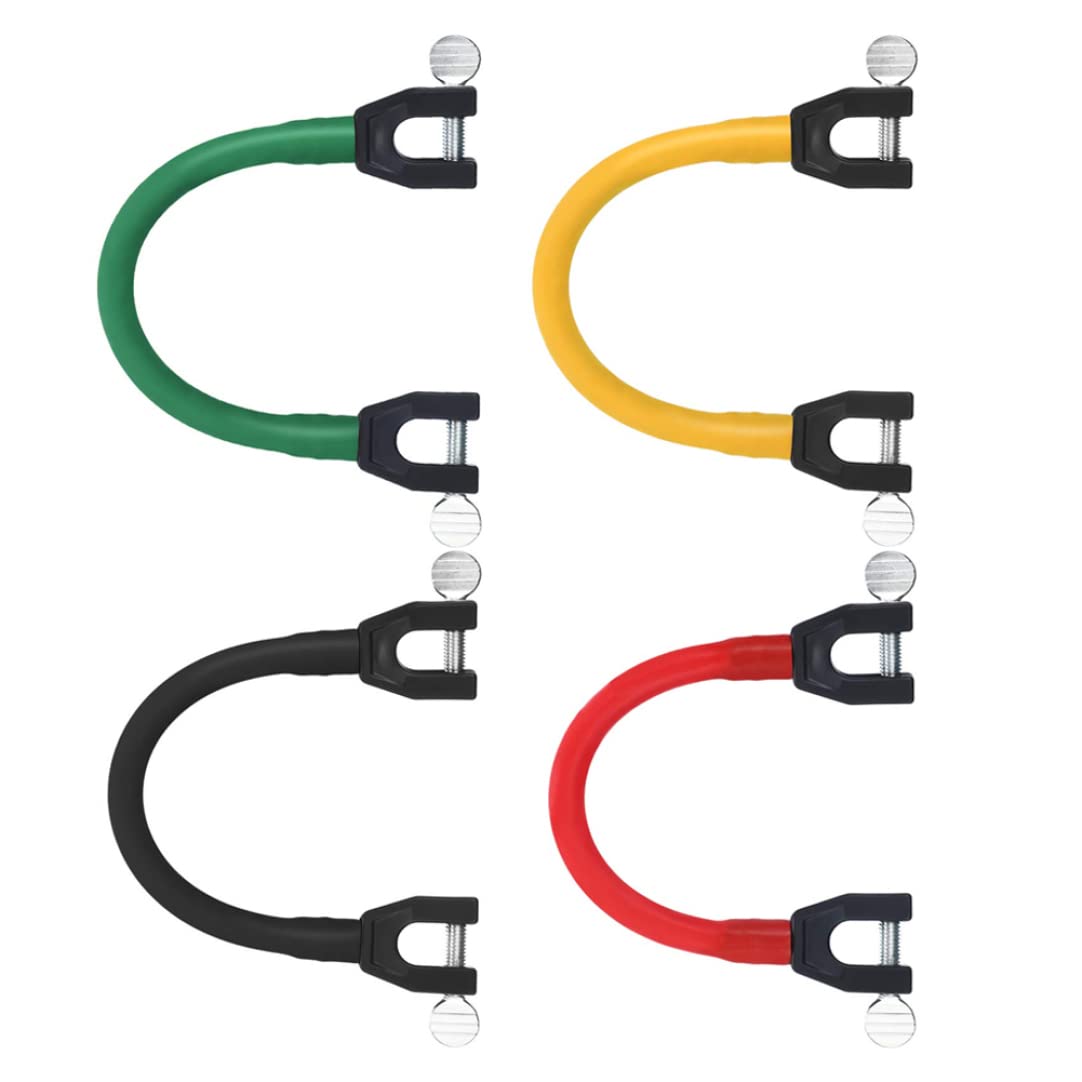 Veesper Connecteur de Pointe de Ski Outils d'aide à l'entraînement du Ski cale de Ski pour débutant équipement de Ski d'hiver Outils d'entraînement 4 pièces