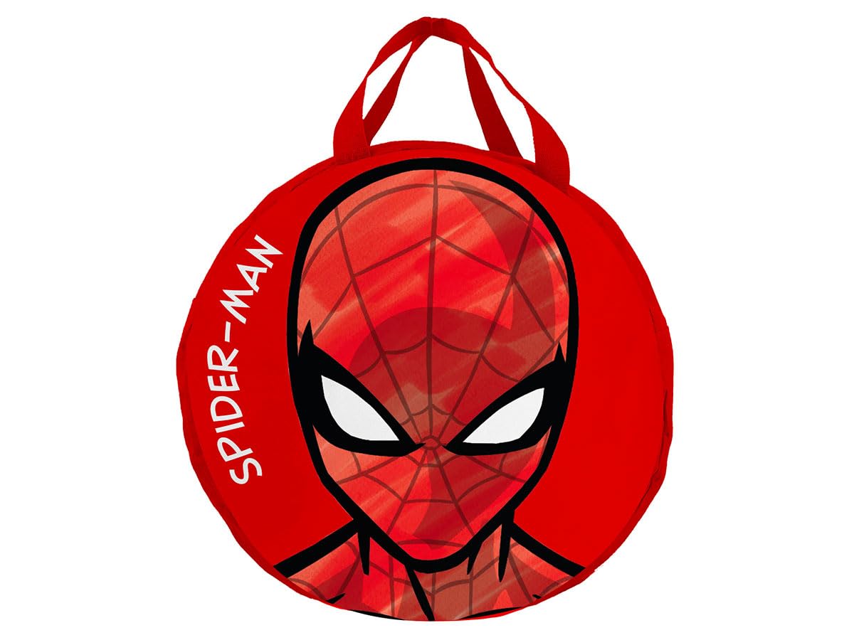 Rangement de jouets Spiderman grand panier rond organisateur de chambre pour garçons