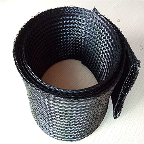 Guaina Intrecciata In Nylon PET Per Cavi &ndash; Espandibile, 10 Colori, Larghezza 30-100mm