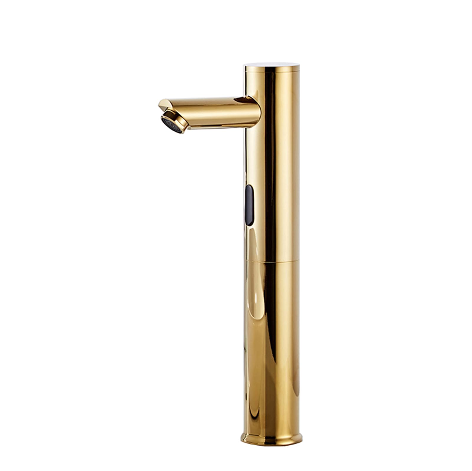 ZYCHSJXA Touchless Basin Tap Taps Mixers Bathroom Sink Infrared Sensor Faucet Battery Brass,Gold