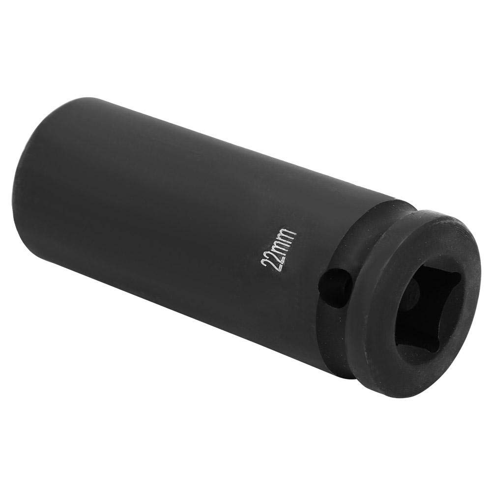 Schlagbuchse Aus Hochleistungsstahl - 6-Punkt Sechskant, 22 Mm, Für Druckluftschlüssel