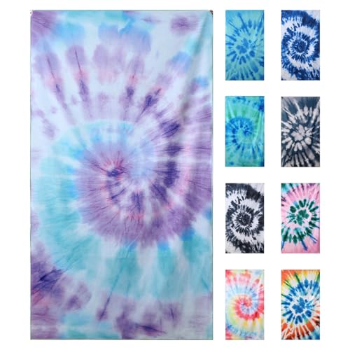 Jessy Home 4 Pack Large Beach Towel Set,40"X70" Oversized Spiral