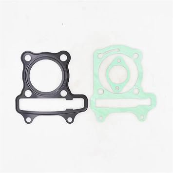 Motorcycle 50mm Piston 13mm Pin Ring Gasket Set Fit For Haojue SI HJ100 HJ 100 Scooter Engine Spare PartsGasket set