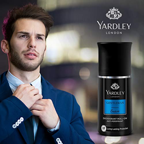 Yardley Gentleman Suave By Yardley London Deodorant Roll-On Alcohol Free 1.7 Oz Men #TOP1