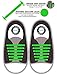Kicks Kids Green- Tieless Elastic Silicone No Tie Shoelaces
