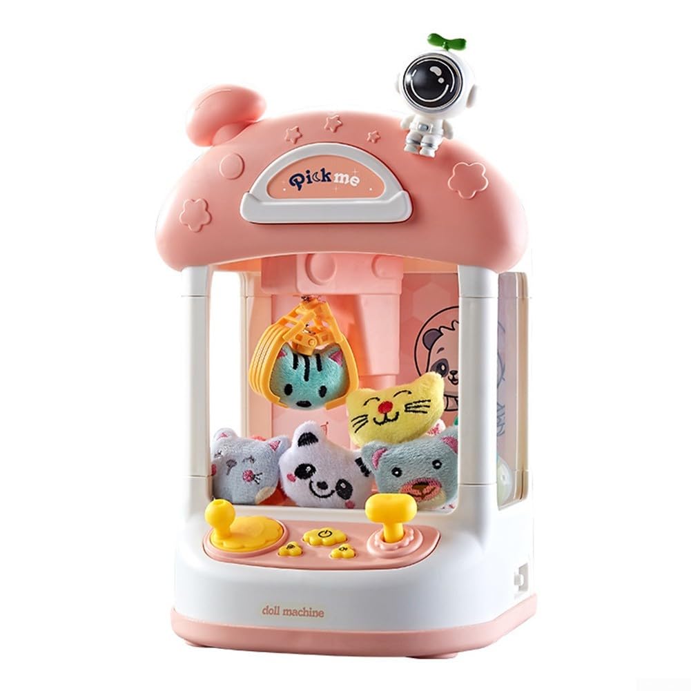 Máquina de agarre para niños con luz musical ABS para mini agarradera