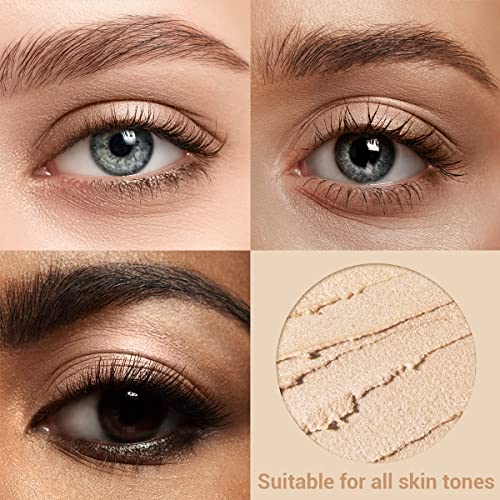 LUXAZA Cream Eyeshadow Stick with Blending Brush #TOP17