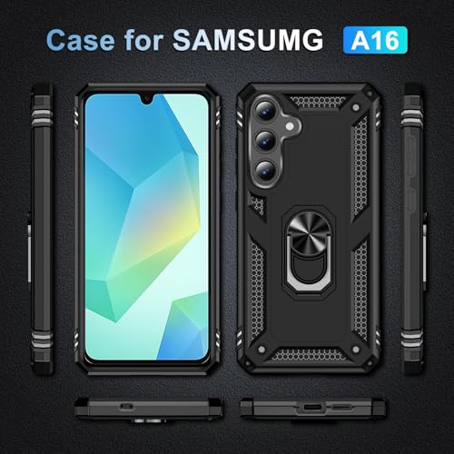 Coque Samsung A16 5G LEVIOSA armure noire haute performance - 6
