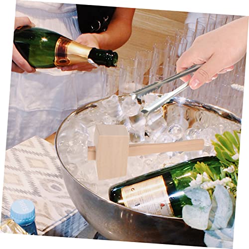 Ensemble bar en coton et acier inoxydable pour glace pilée premium - 6