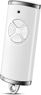 geeignet für Hörmann Handsender HSE2 868-BS Ersatz Fernbedienung, 868,3 MHz Garagentoröffner kompatibel mit HSE4-868-BS, HSE2-868-BS, HS4-868-BS, HS1-868-BS, 4 Kanäle, Weiß (Weiß)