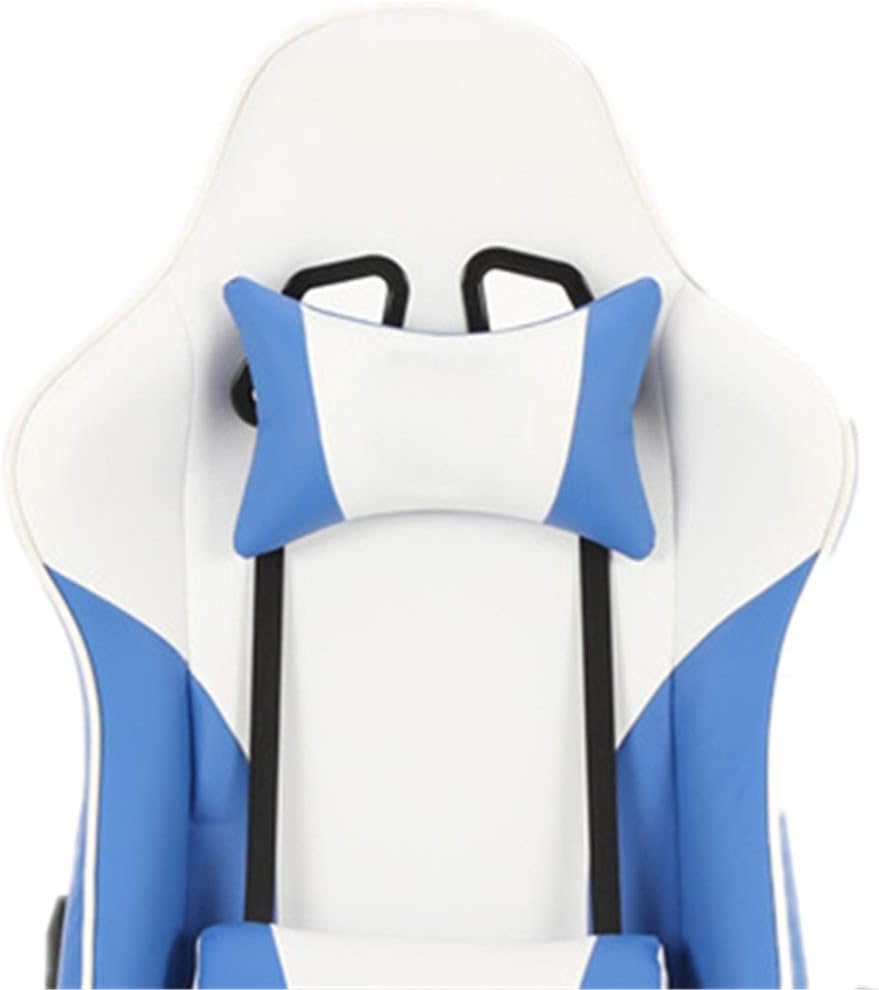 Renovation House Video Game Chairs Racing Office Chair High Back Computer Desk Chair PU Leather Chair Swivel Chair (Color : Picture Color Size : 70X70X125CM)