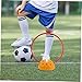 VICASKY Soccer Training Corner Flag Base Sturdy Plastic Multi-Function Agility Pole Accessory for Football Players