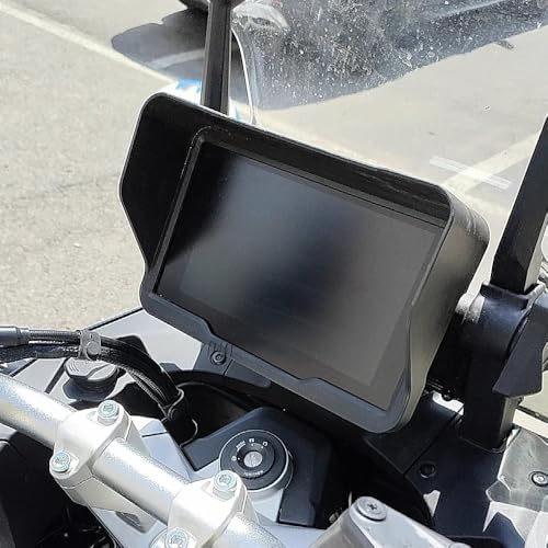 Cache-compteur noir anti-reflet pour moto 800 MT Explore protection écran - 5