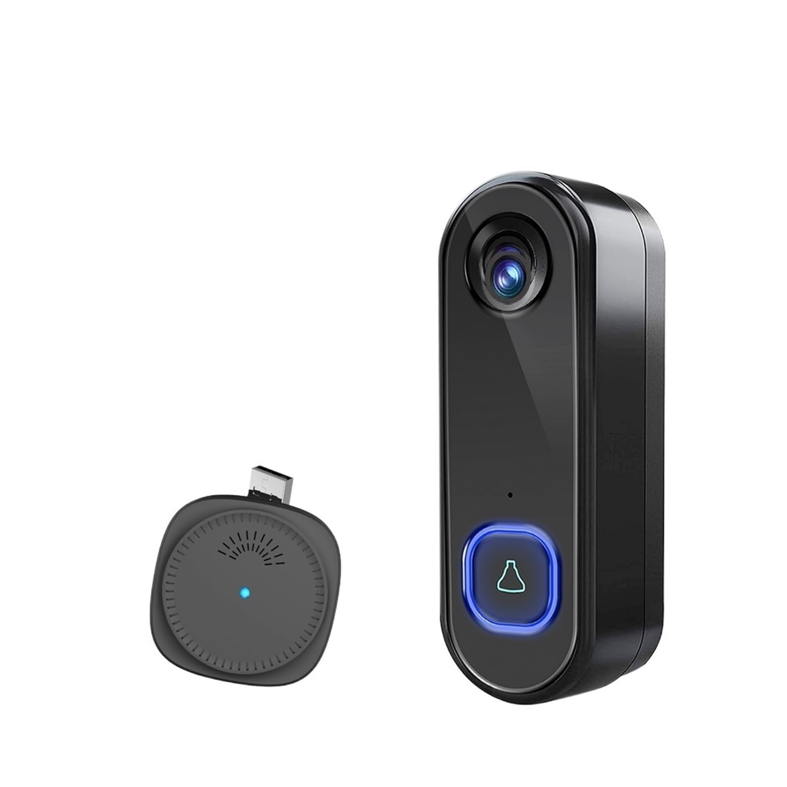 Sonnette sans fil caméra WiFi extérieure pour garder un œil sur votre maison et votre bureau