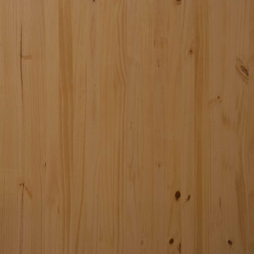 Armadietto con 6 cassetti, in legno massello di pino, 53 x 39 x 65,5 cm, per ufficio, soggiorno, organizzatore