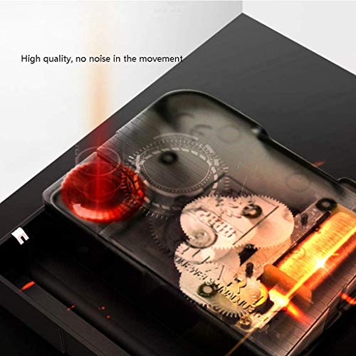 Fashion Decorative Mute Non Tick Quartz Watch Metal an Outdoor Frame Anti-Fog High Definition Glass Cover Beautiful Scenery3