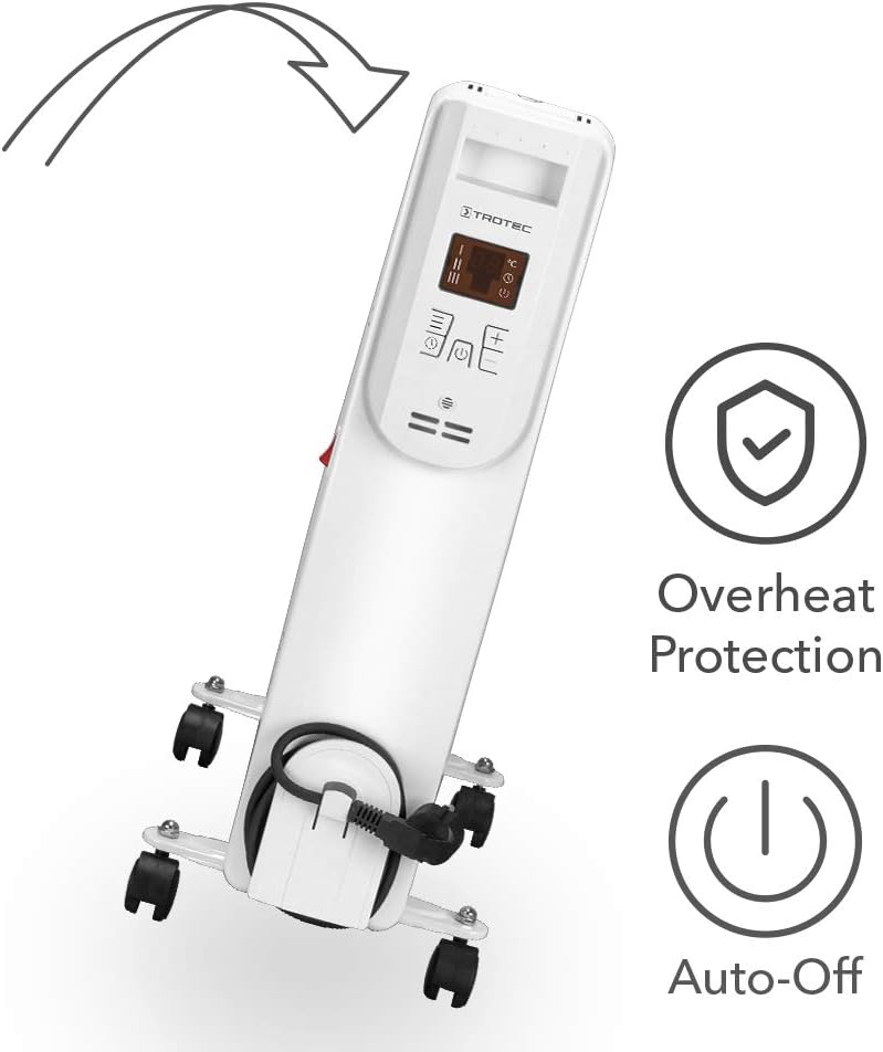 TROTEC TRH 26 E Tilt Protection