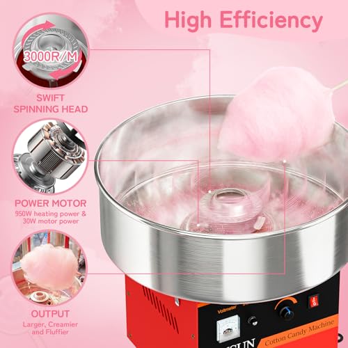 Commercial Candy Floss Machine Cart