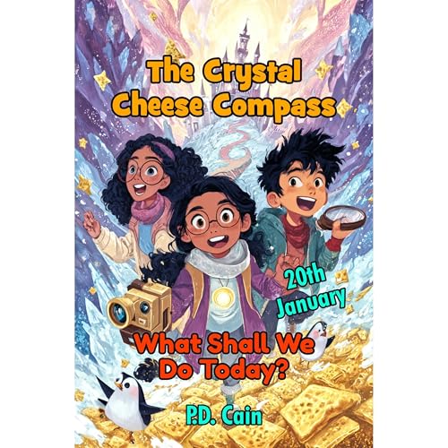 The Crystal Cheese Compass Audiolibro Por P.D. Cain arte de portada