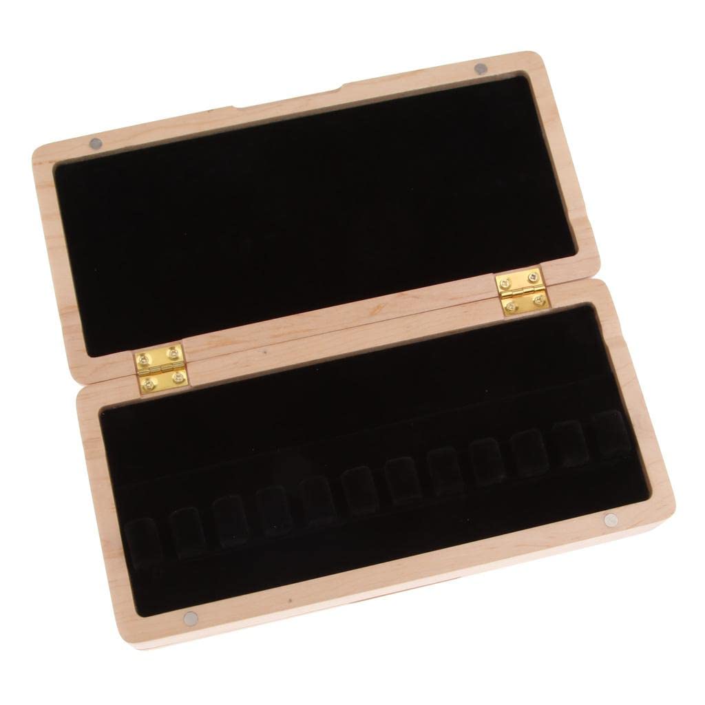 Garende Bassoon Storage Box for 22 Reeds with Double Layer Design