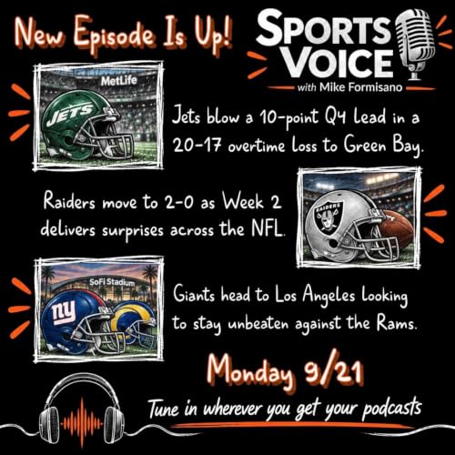 Same Old Jets, NFL Week 2 Chaos & a Giants Monday Night Preview | Sept. 21, 2026