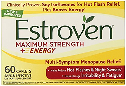 Estroven Maximum Strength + Energy - 1Pack ( 60 Caplets Each ) cmkdw