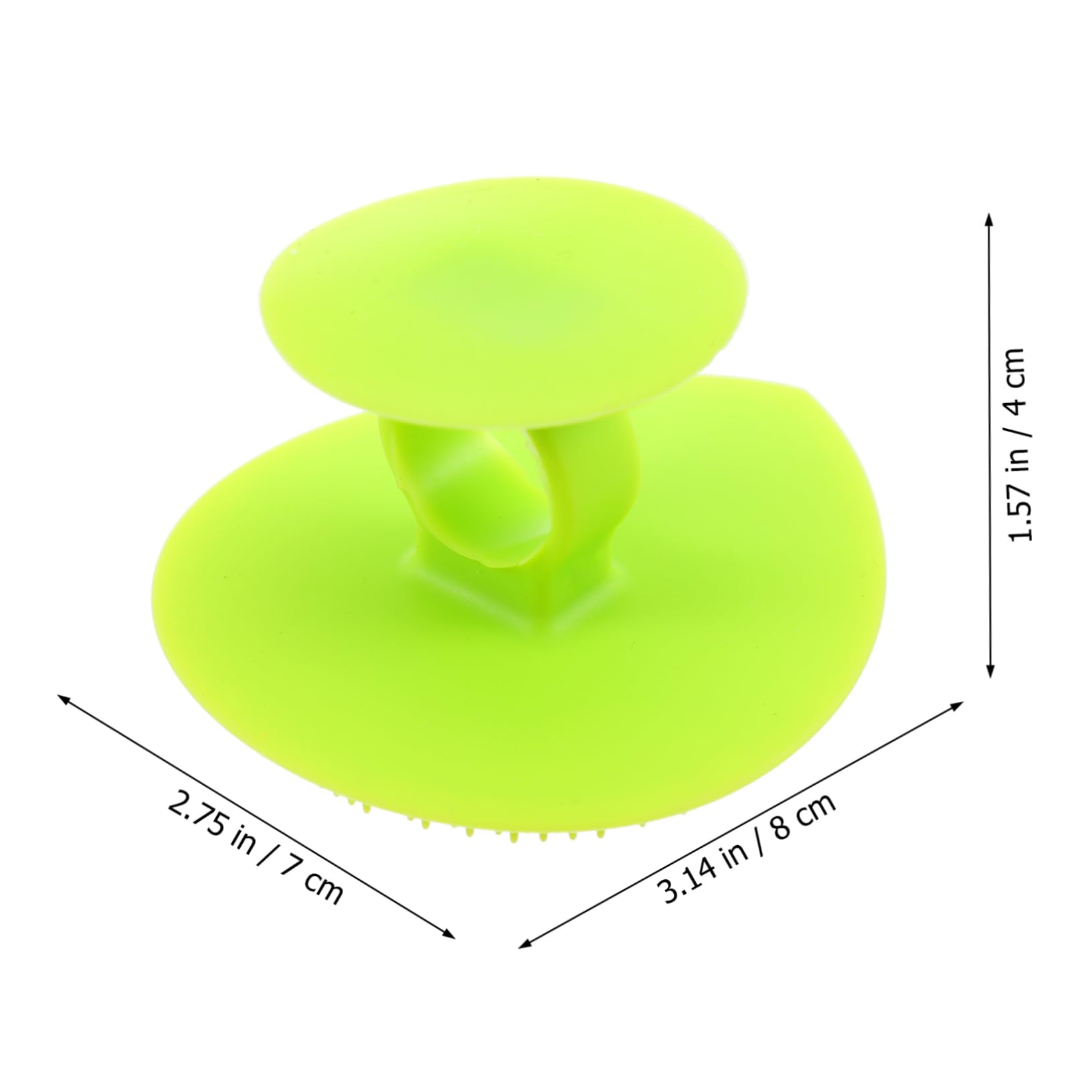 Beatifufu 4pcs Silicone Face Brush Set Facial Exfoliator Cleansing Tool for Deep Cleaning