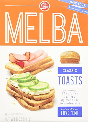 Old London Melba Toast, Classic, 5-Ounce Boxes (Pack of 12)