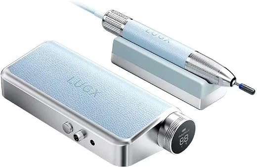 BAZPUR MART® Professional Rechargeable Nail Drill: Portable, Dustproof, & Waterproof Manicure Machine for Salon & Home Use