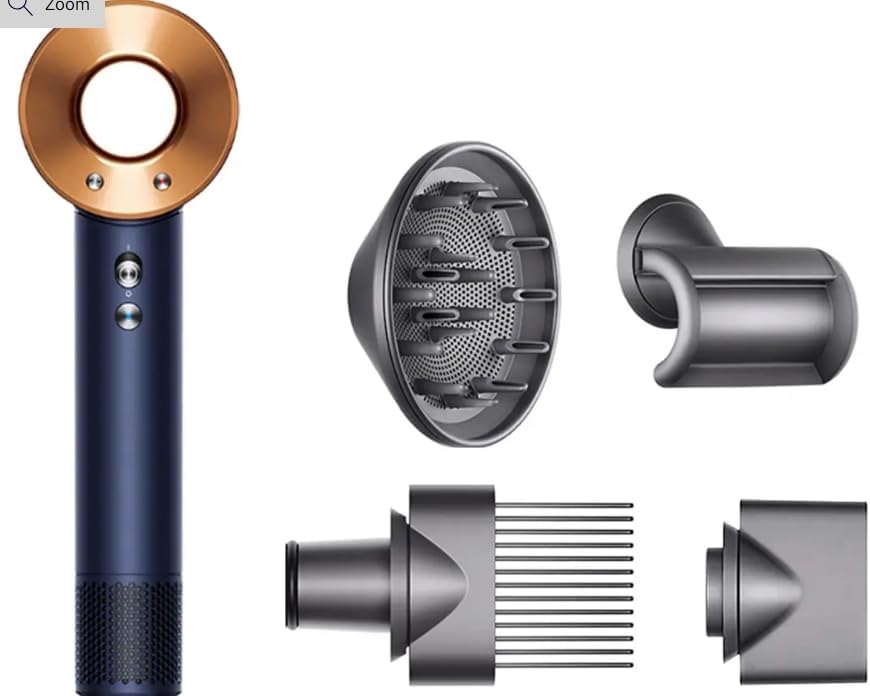 Dyson Supersonic™ Hair Dryer - Straight+Wavy (Prussian Blue/Rich ...