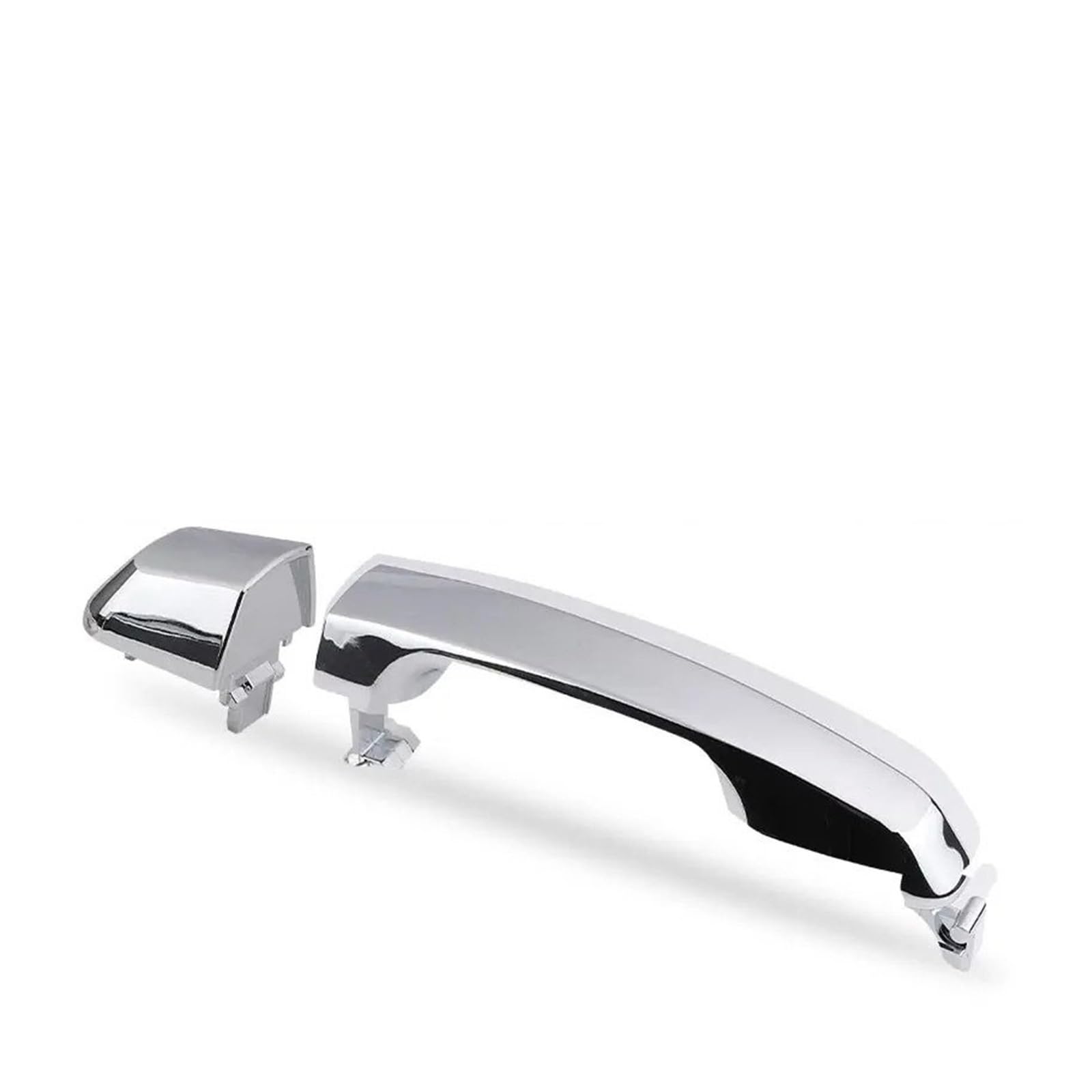 Punxdda Car Exterior Door Handle for Toyota Prado Landcruiser for 4Runner 2010-2017 69211-60090 Rear Left Right Outer Door Handle(Rear Right)