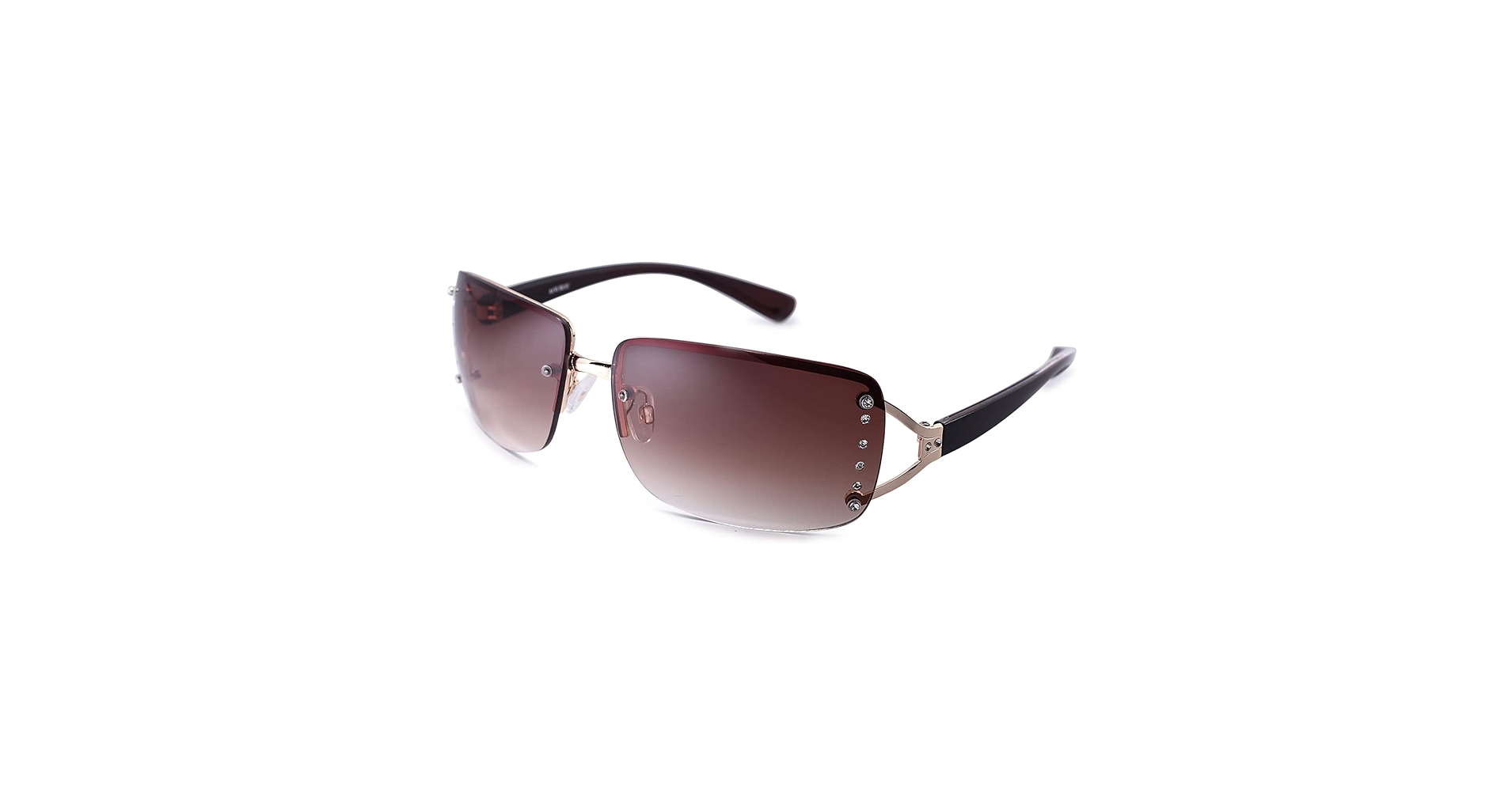 小物 00 y2k PRADA sunglasses rimless archive Prada 00s Y2K vintage sunglasses - blue rimless frames