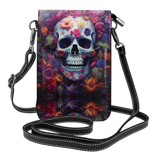 Sac téléphone portable bandoulière en cuir pour éviter de perdre vos affaires en camping