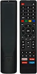Controle Remoto compatível com Philco Smart TV, botão Netflix, YouTube, Globoplay, Prime Video, Substituto Universal