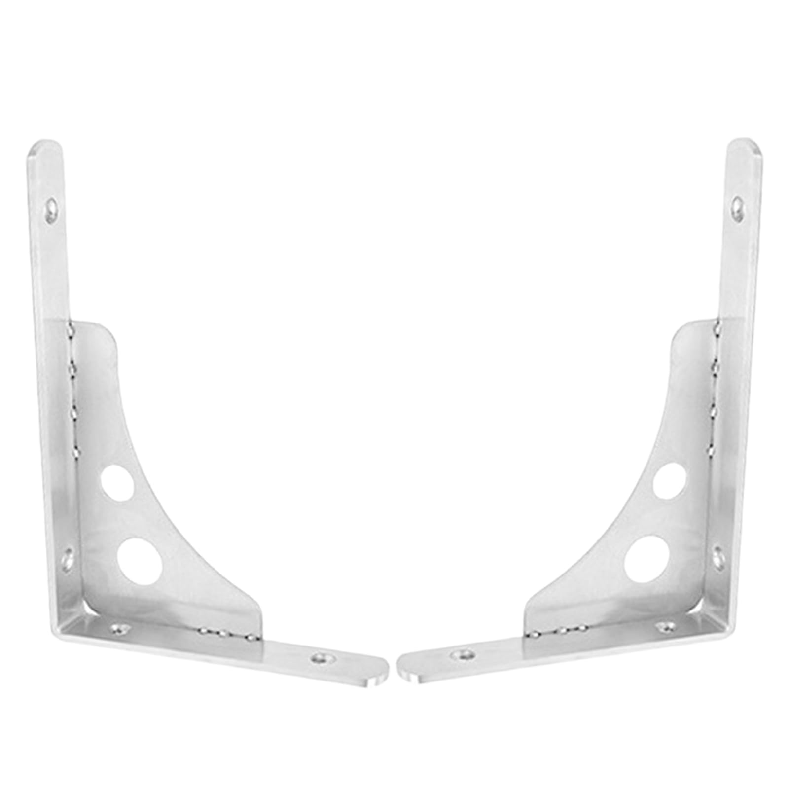 Space Efficient Wall Corner Bracket Robusts Constructions Multifunction Wall Square Bracket for Secure Shelf Installation Space Saving Mount