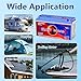 Marsenergy 12V 200Ah Lifepo4 Battery with Bluetooth, Built-in 200A Smart BMS, Low-Temp Protection, 4500+ Deep Cycle Grade A Lithium Cells for RV Travel, Trolling Motor, Marine,Boat,Solar Panel,Camping