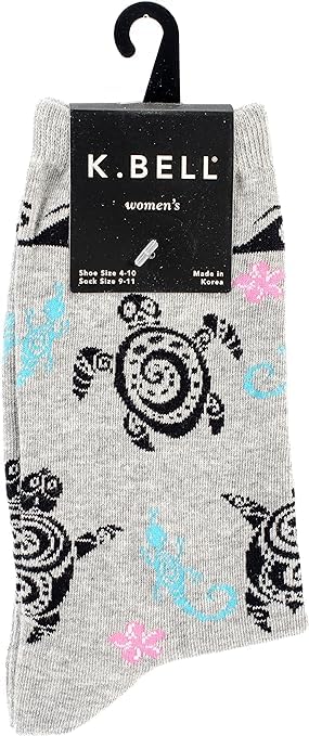 Image of K. Bell Women's Animal Novelty Crew Socks