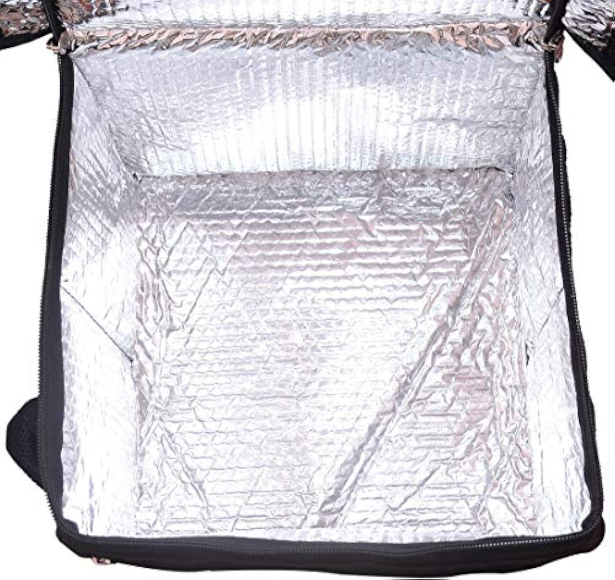 Hot Silver Food Delivery Backpack