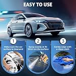 2PCS Car Coating Spray, Quick Effect Coating Agent, Quick-Advanced Car Acting Coating Agent Spray, Waterless Wash Polish, Paint Protection and Glass Cleaner - Image 6
