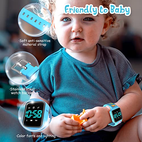 Image of BEN NEVIS Potty Training Watch, Digital Toddler Watch with Countdown /Music /Alarm Clocks /Vibration Reminder and Waterproof, Remind Toddler to Go to The Toilet