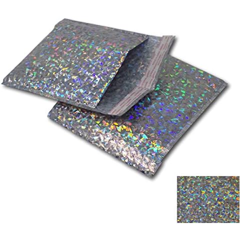 EPOSGEAR Holographic Bubble Mailing Envelopes Cover