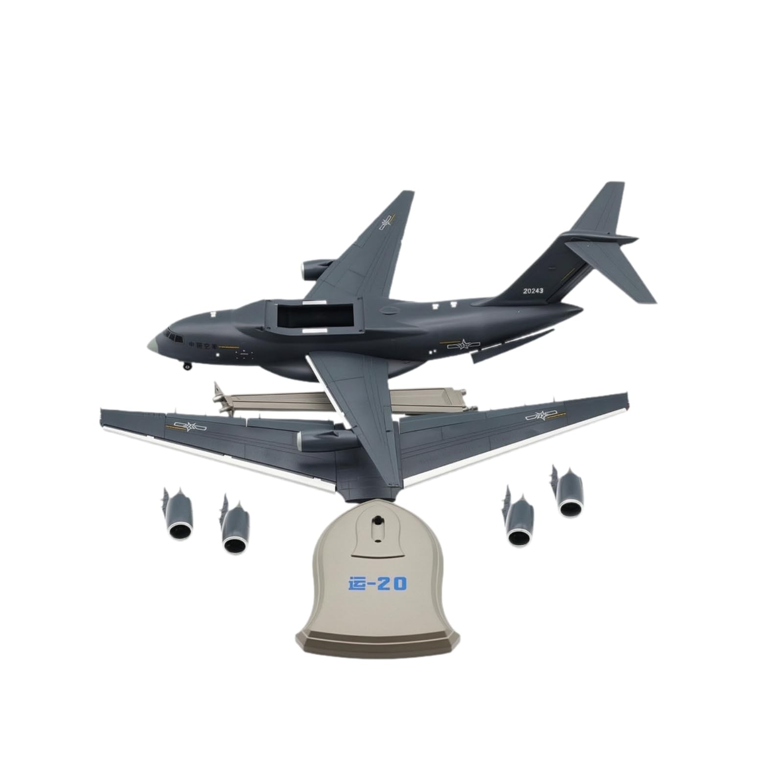 Maqueta Avión con Soporte Realista