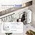 Purewell Square 2.25G Chlorine-Free Gravity Water Filter System with Water Level Window & Smart Timer, 3-Stage Filtration, Certified to Reduce Lead, Mercury, and Chlorine, SQ-2.25G