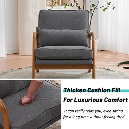 Sillón Lounge Plegable Gris oscuro miniatura 4