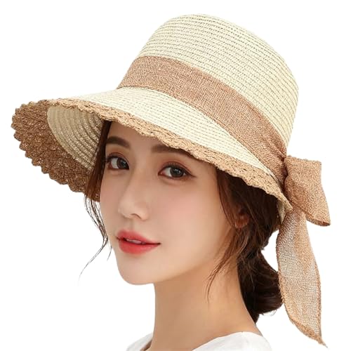 Sombrero para mujer plegable y ligero con protección UV miniatura 1